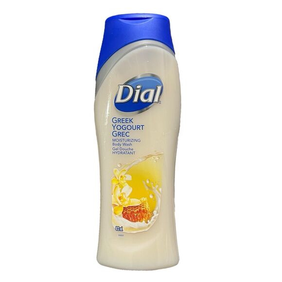 1- Dial Body Wash Moisturizing Greek Yogurt Vanilla Honey 16oz Discontinued - Picture 1 of 8